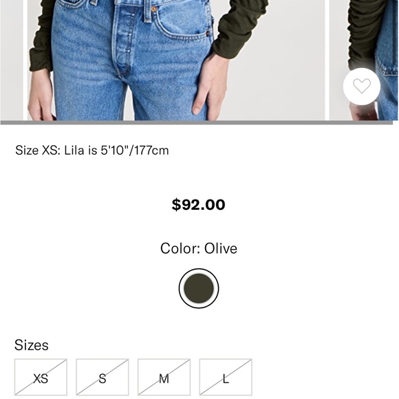 Line And Dot Billie Off Shoulder Top - Picture 2 of 3